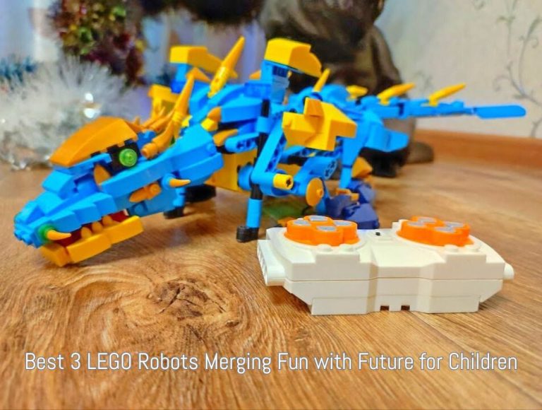 Best 3 LEGO Robots Merging Fun with Future for Children